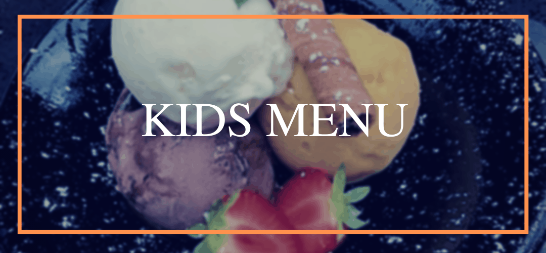 kids menu at Hamiltons Restaurant in Wolverhampton